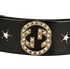 Gucci Star Interlocking GG Headband, &pound;170, Accessories, Black, Acetate, Other view